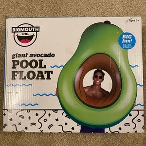 Bigmouth avocado pool floaty